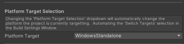 Platform Switcher component